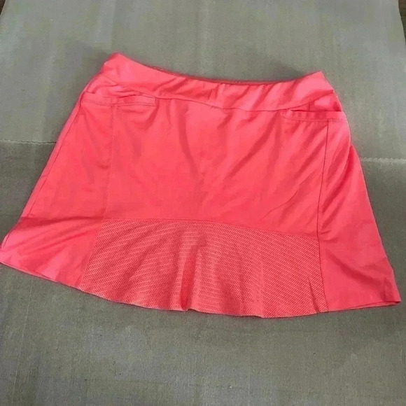 [L]Tail Pink Red Athletic/ Golf Pull On  Skort - Picture 1 of 10